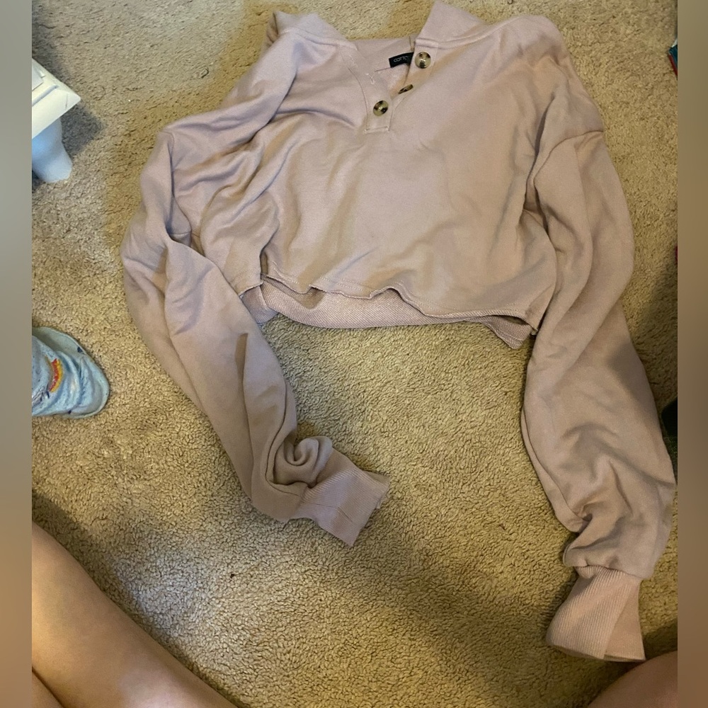 Crop hoodie